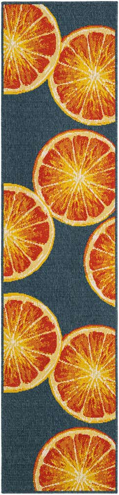 2' x 8' Easy-Clean Modern Indoor / Outdoor Runner Rug