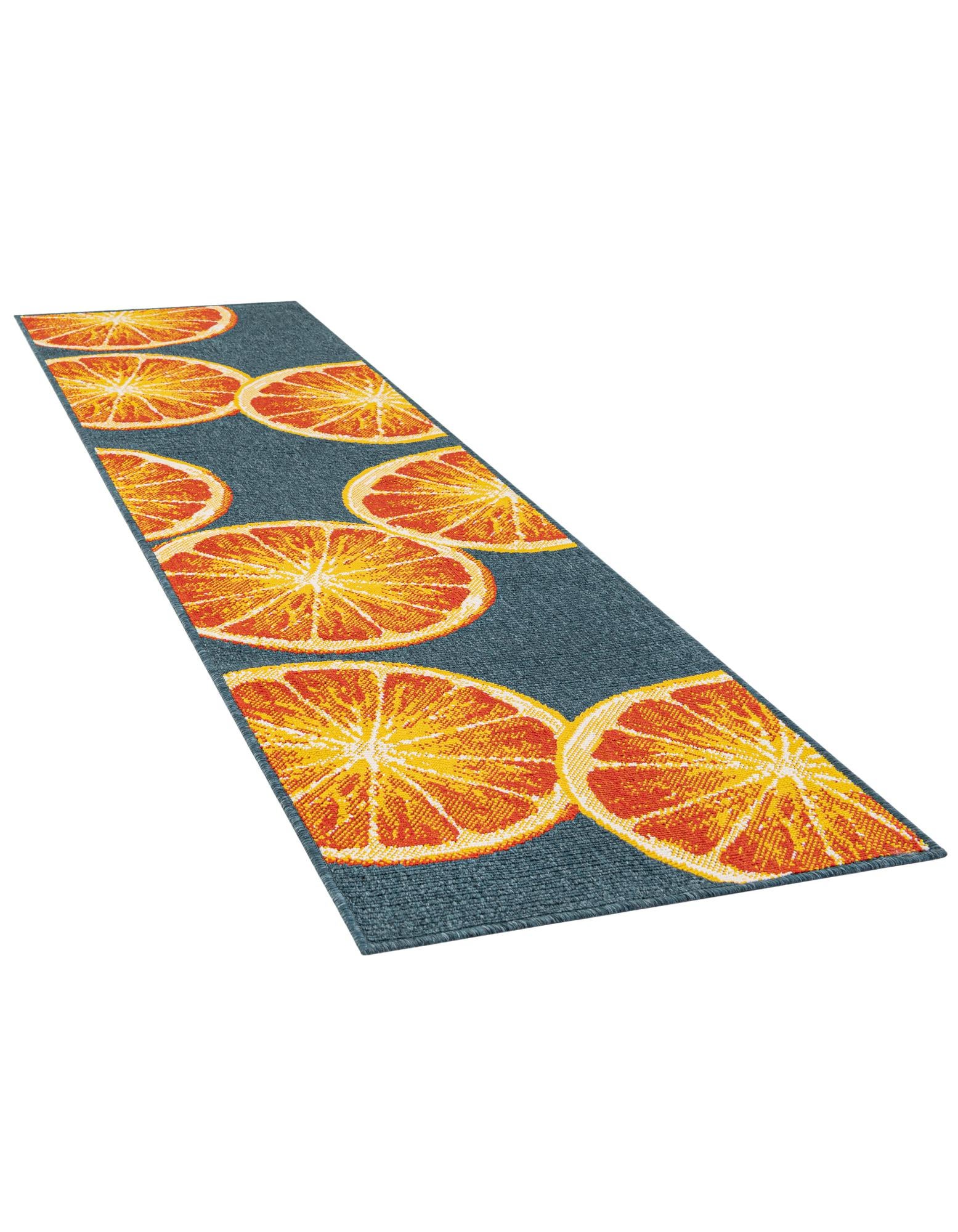 2' x 8' Easy-Clean Modern Indoor / Outdoor Runner Rug
