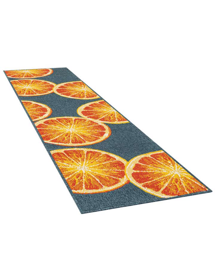 2' x 8' Easy-Clean Modern Indoor / Outdoor Runner Rug