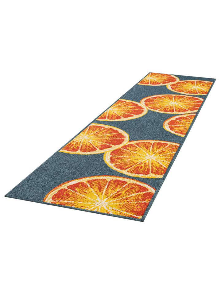 2' x 8' Easy-Clean Modern Indoor / Outdoor Runner Rug