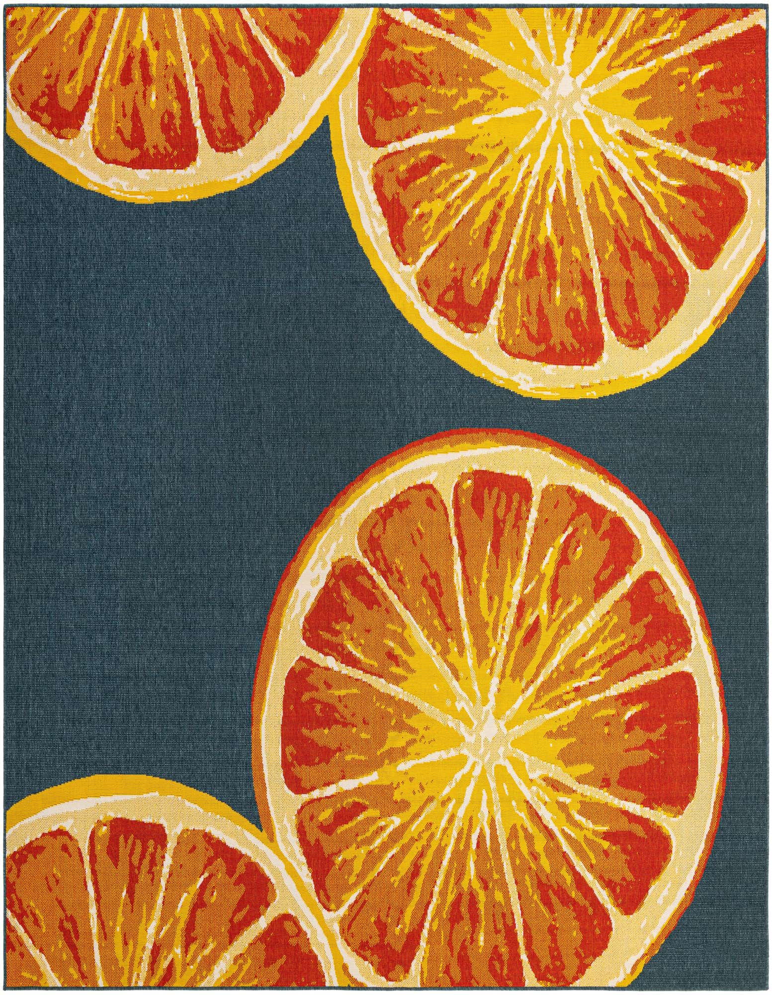 10' x 10' Easy-Clean Modern Indoor / Outdoor Square Rug