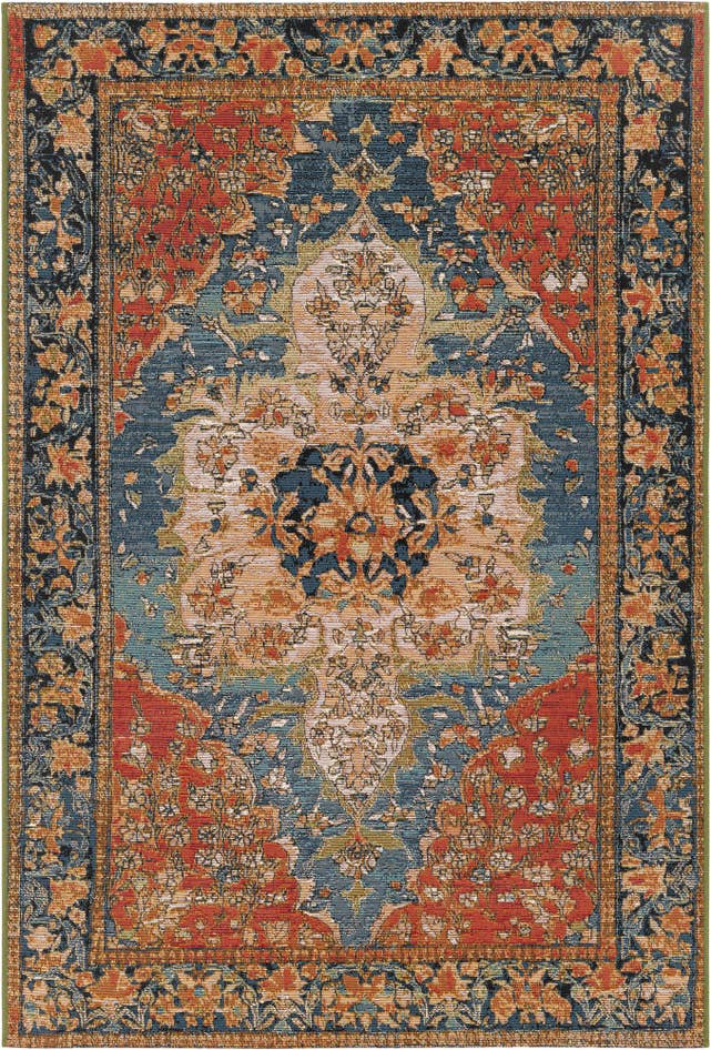 Detail image of 4' x 6' Easy-Clean Traditional Indoor / Outdoor Rug