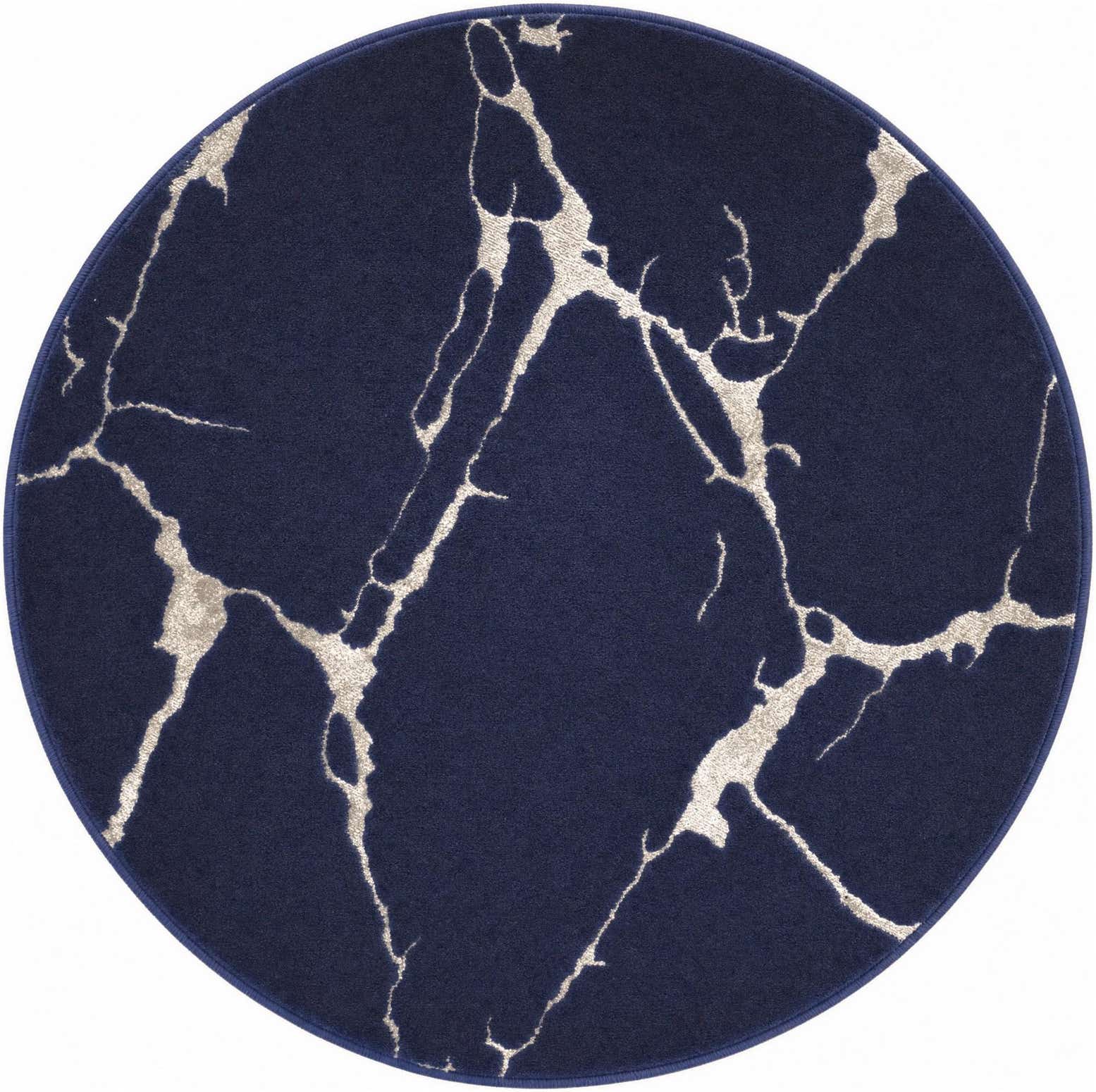 3' x 3' Vogue Geo Round Rug