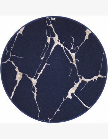 3' x 3' Vogue Geo Round Rug