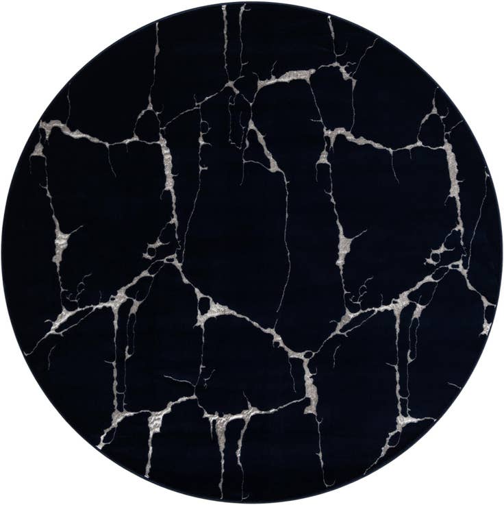 Detail image of 7' 10 x 7' 10 Vogue Geo Round Rug