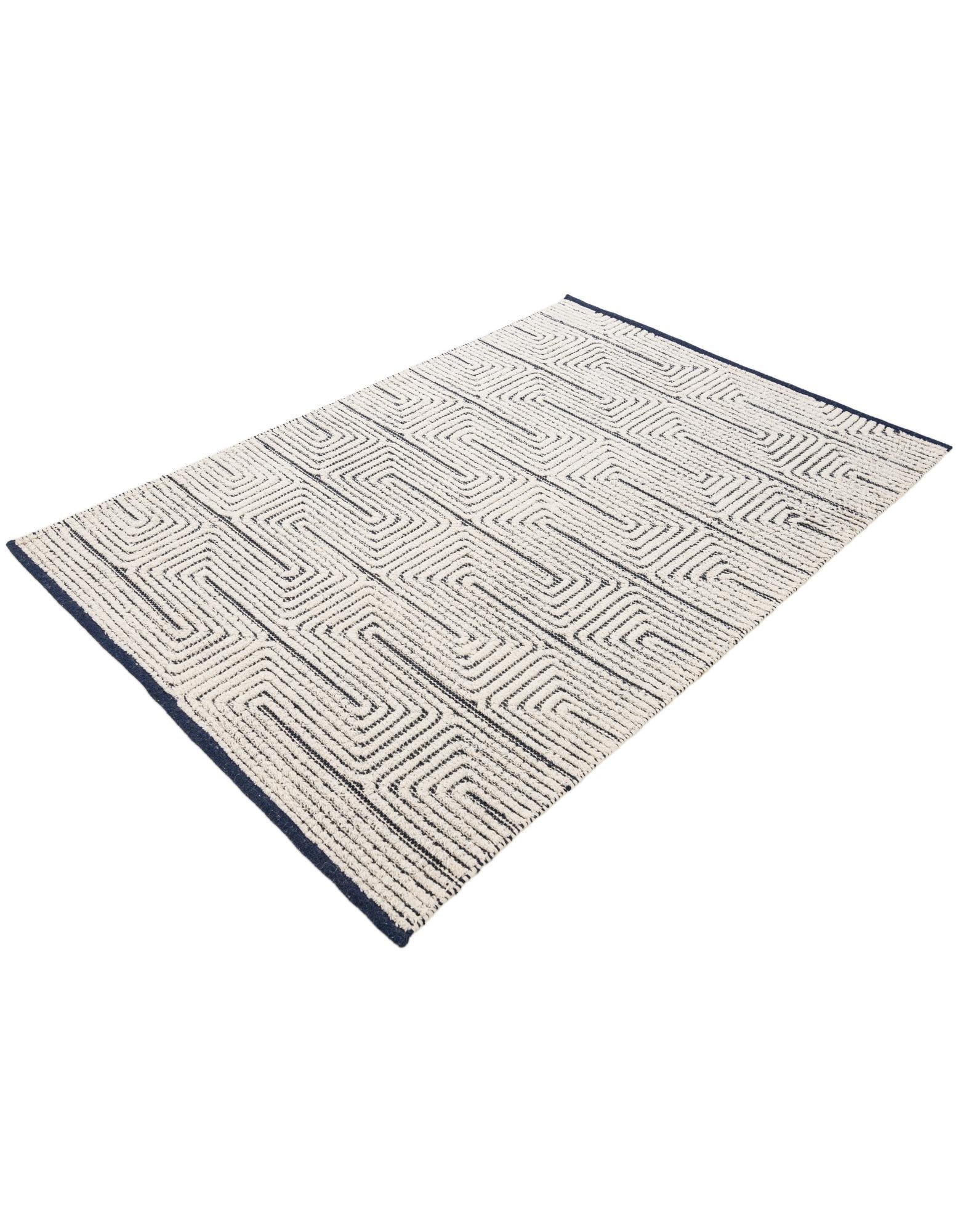 4' 1 x 6' 1 Hand Woven Rug