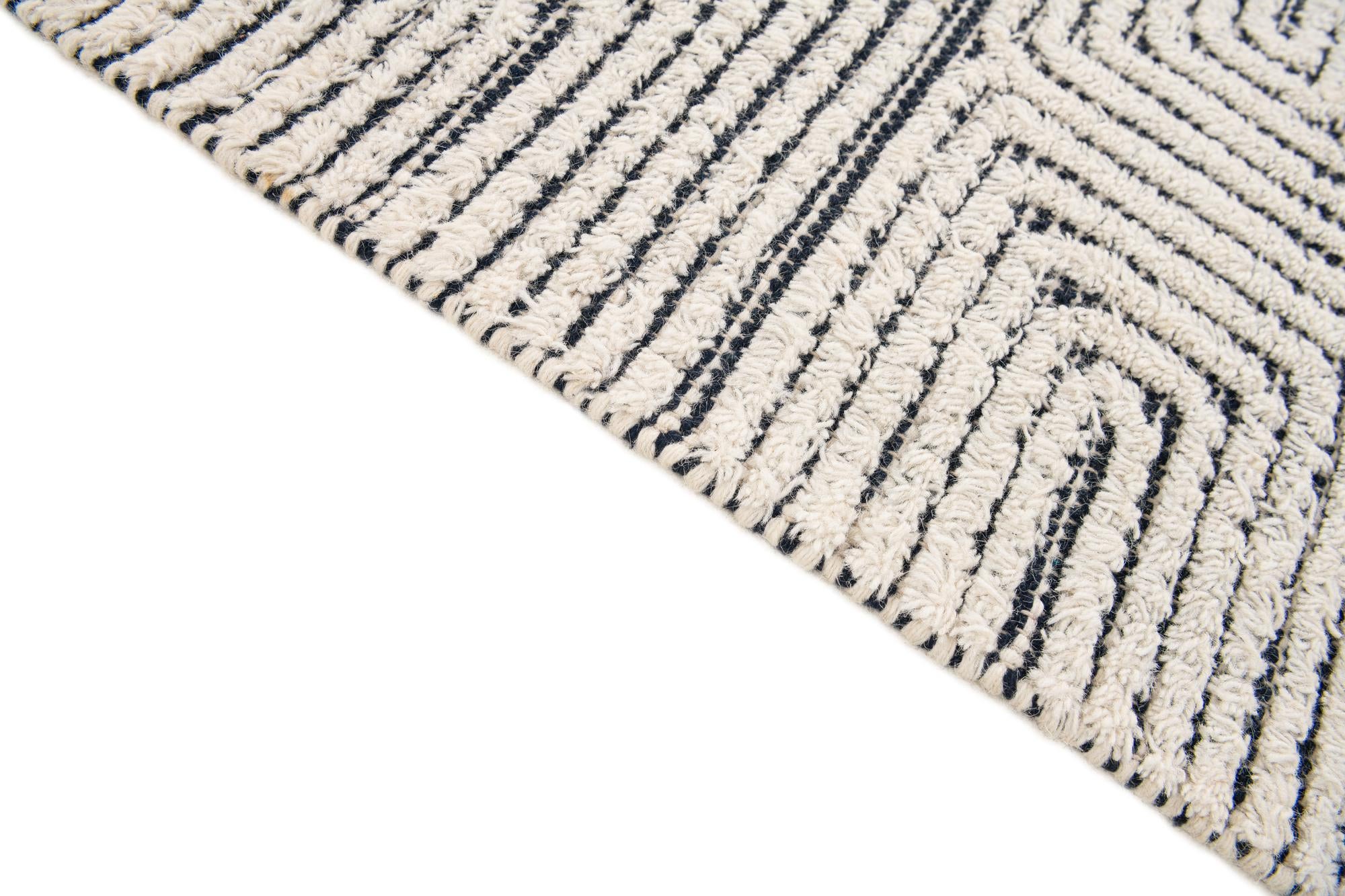 4' 1 x 6' 1 Hand Woven Rug