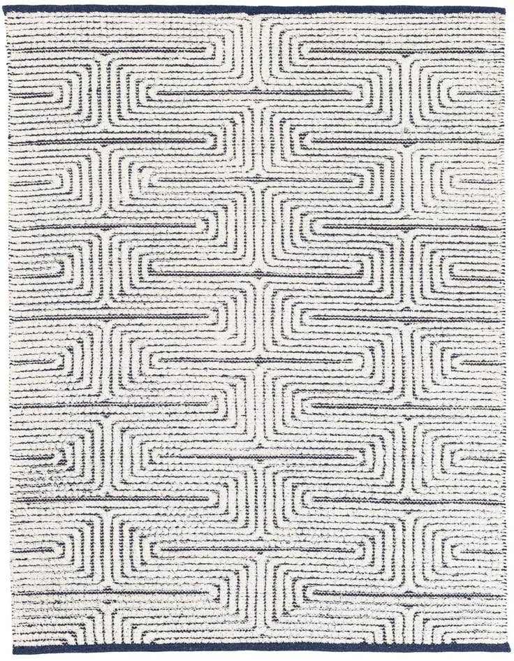 Detail image of 4' 1 x 6' 1 Hand Woven Rug