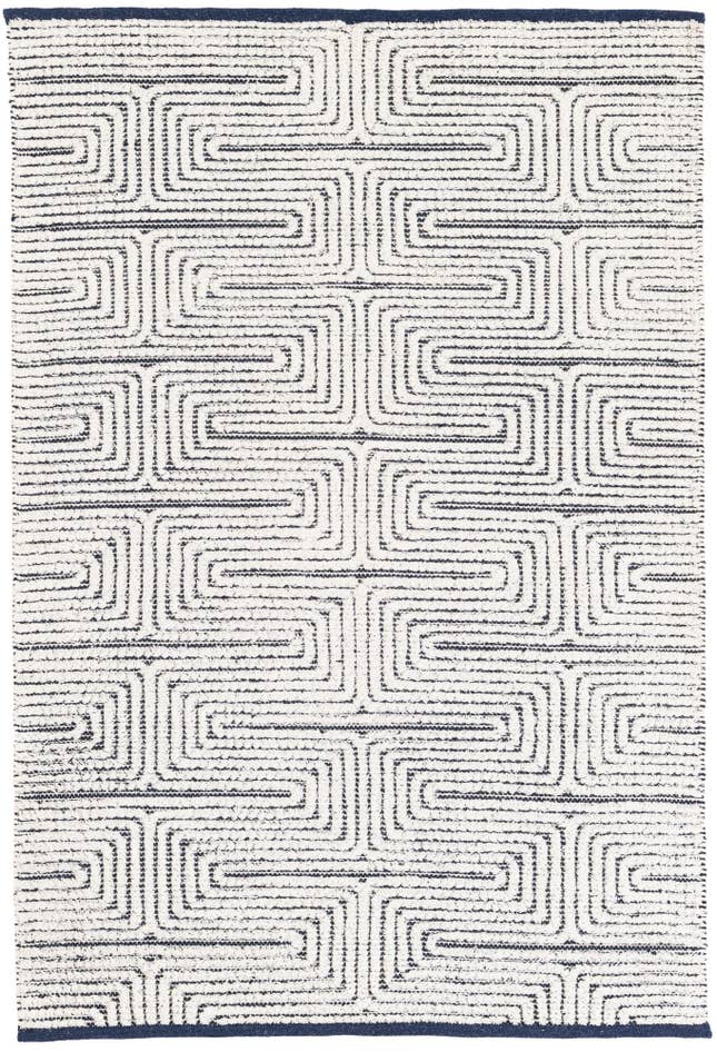 Detail image of 4' 1 x 6' 1 Hand Woven Rug