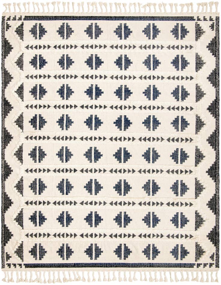 Detail image of 10' x 14' 1 Hand Woven Arizona Wool Rug