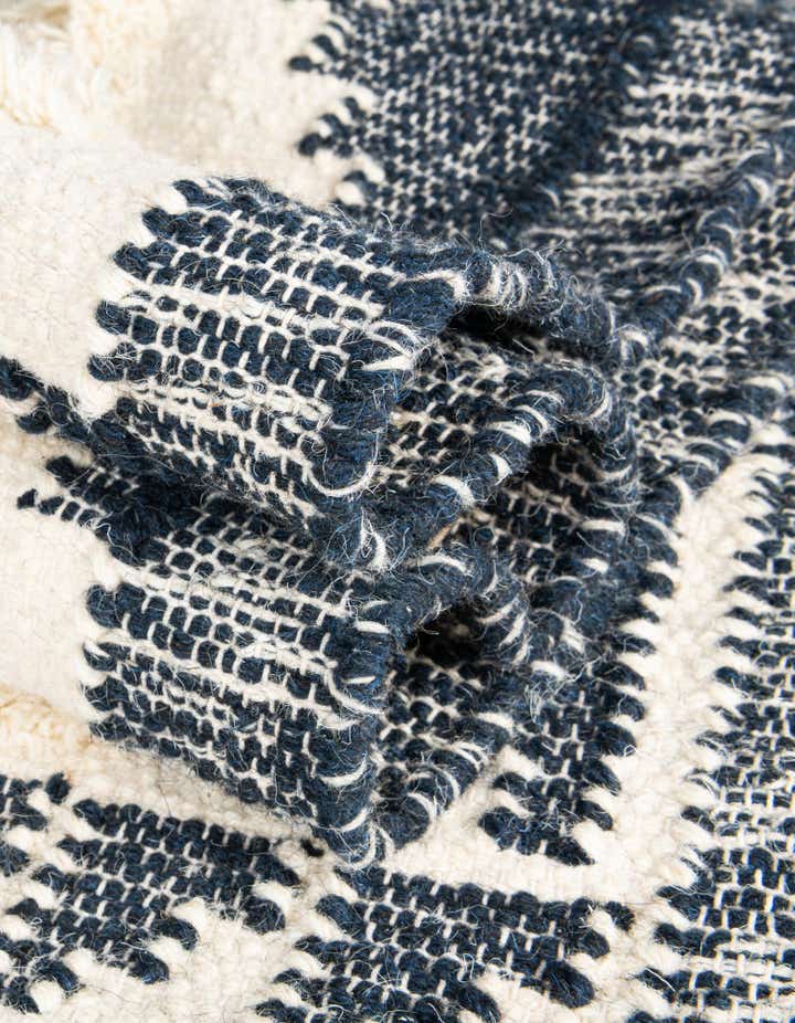 5' 1 x 8' Hand Woven Arizona Wool Rug