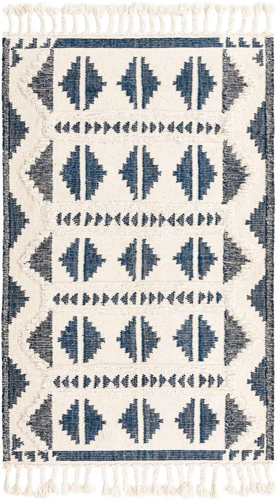 5' 1 x 8' Hand Woven Arizona Wool Rug