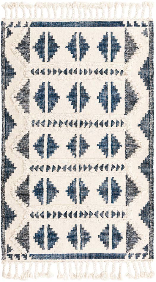 Detail image of 5' 1 x 8' Hand Woven Arizona Wool Rug