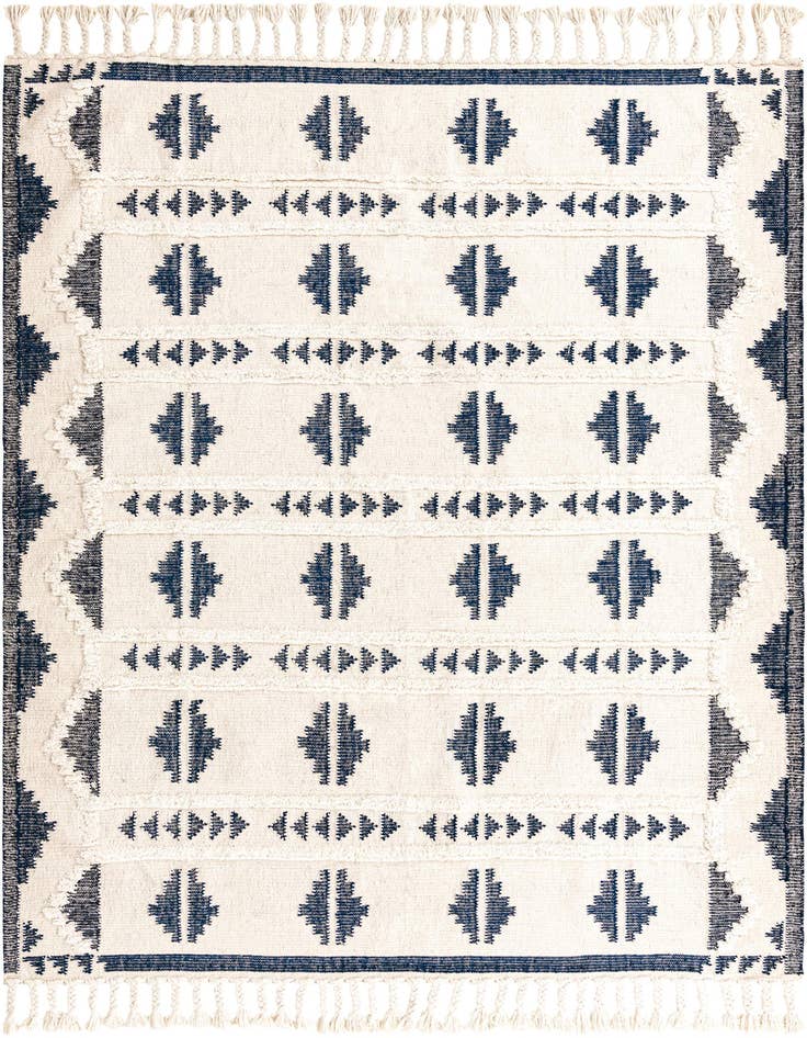 Detail image of 8' x 10' Hand Woven Arizona Wool Rug