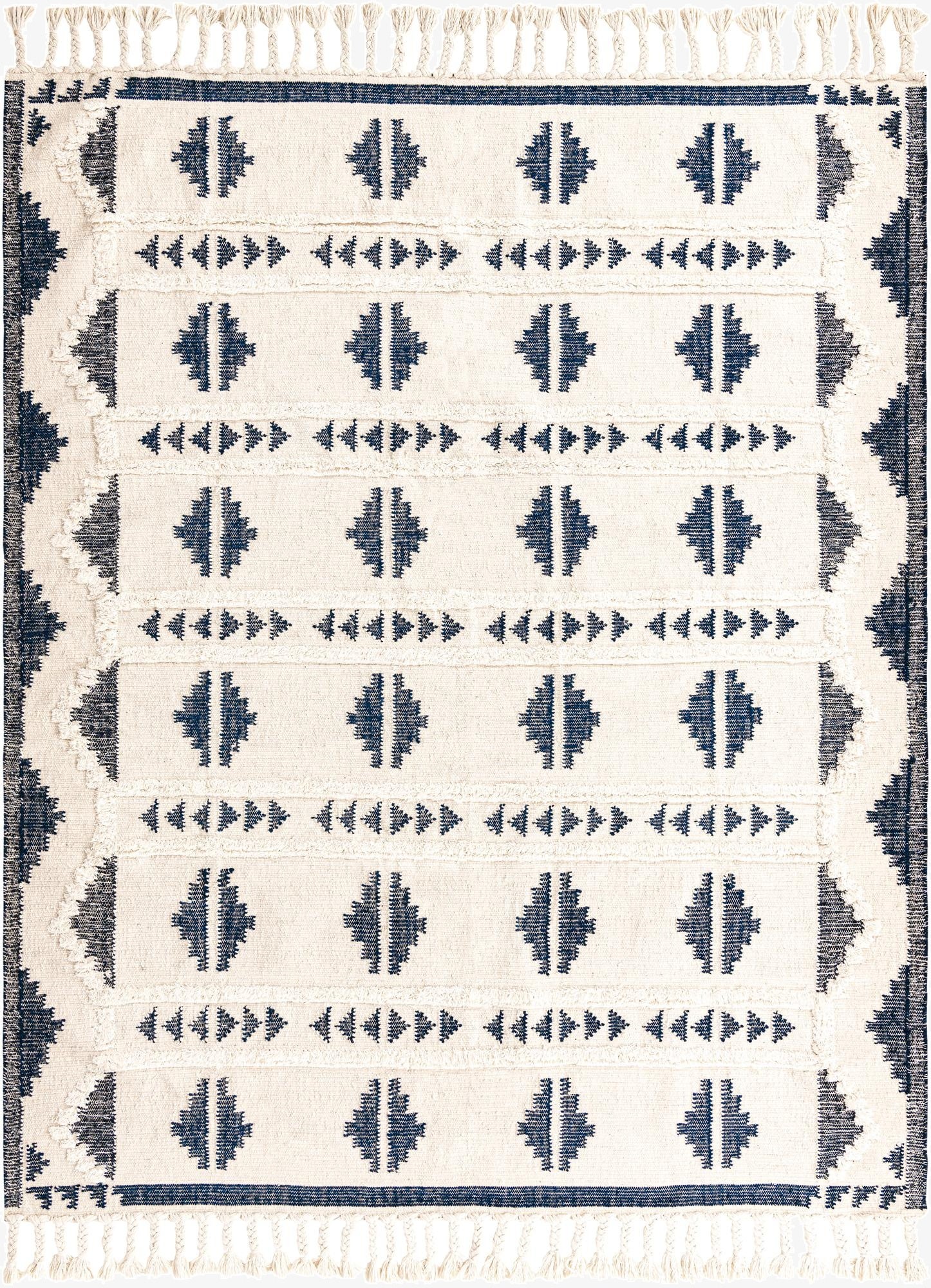 8' x 10'  Hand Woven Arizona Wool Rug