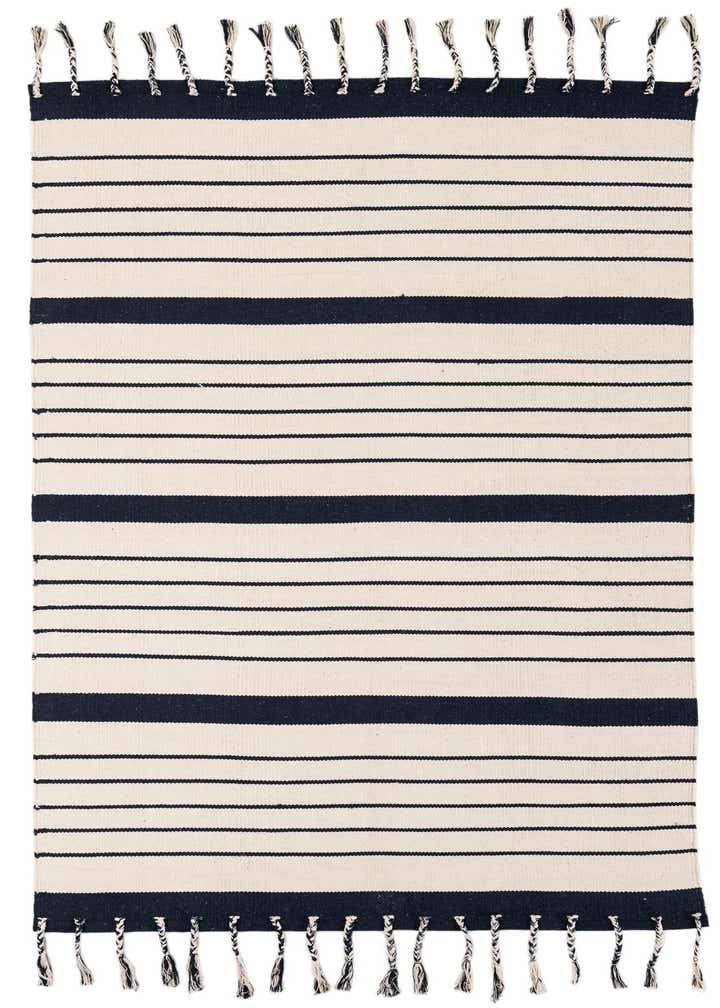 5' x 8' Hand Woven Chindi Cotton Rug