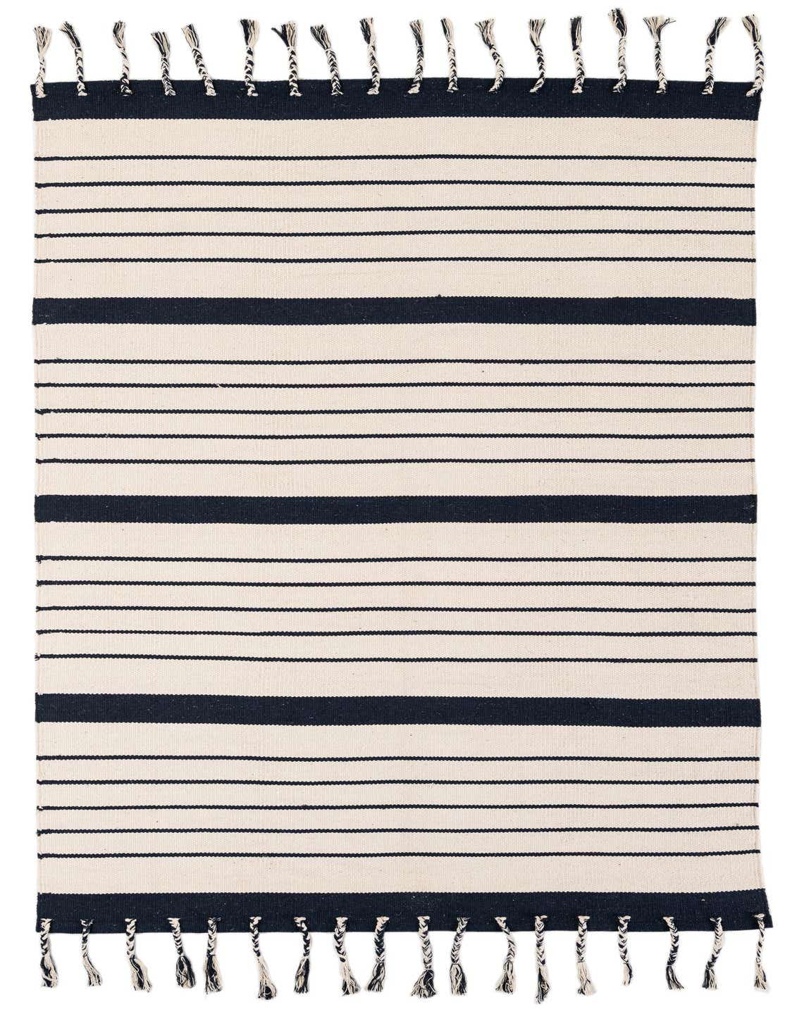 5' x 8' Hand Woven Chindi Cotton Rug