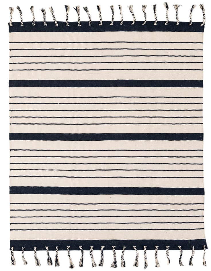 Detail image of 5' x 8' Hand Woven Chindi Cotton Rug