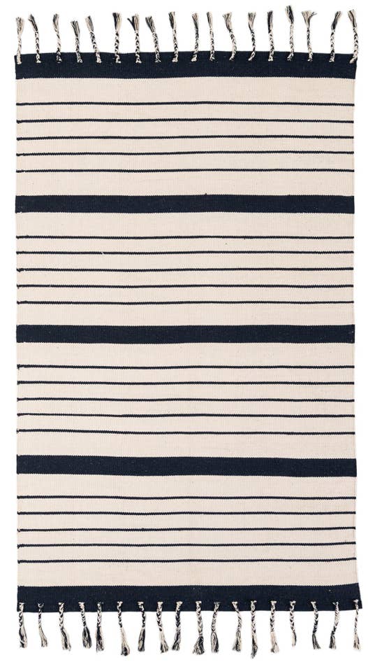 Detail image of 5' x 8' Hand Woven Chindi Cotton Rug