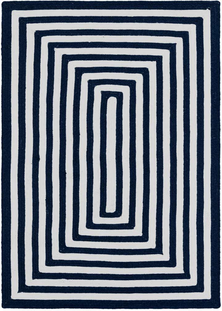 4' 1 x 6' 1 Easy-Clean Eco Verse Washable Indoor / Outdoor Rug