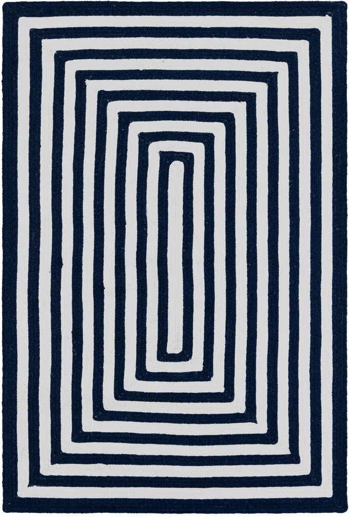 4' 1 x 6' 1 Easy-Clean Eco Verse Washable Indoor / Outdoor Rug