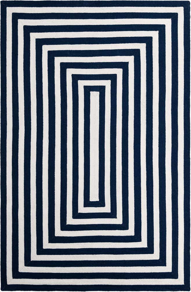 5' 3 x 8' Easy-Clean Eco Verse Washable Indoor / Outdoor Rug