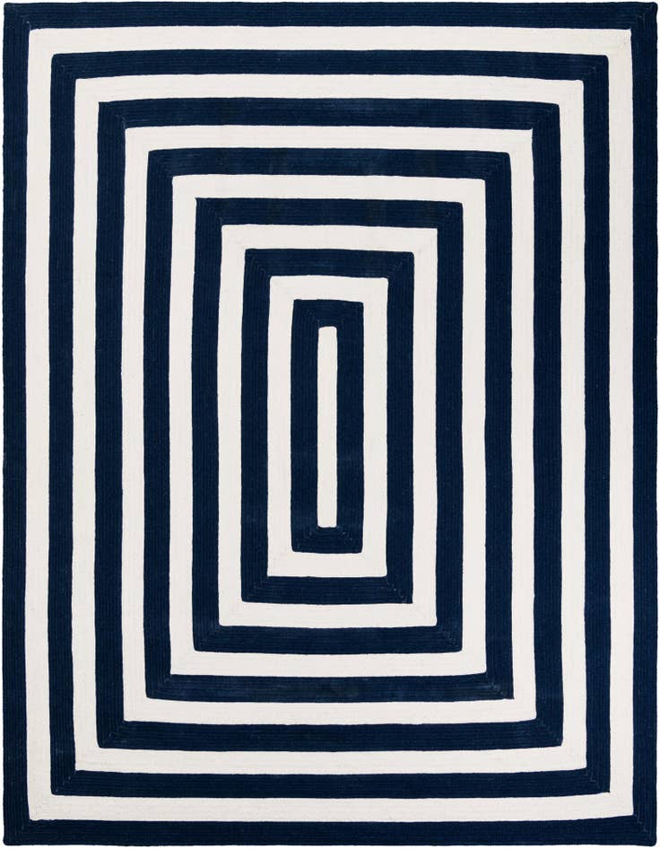 Detail image of 7' 10 x 10' Easy-Clean Eco Verse Washable Indoor / Outdoor Rug