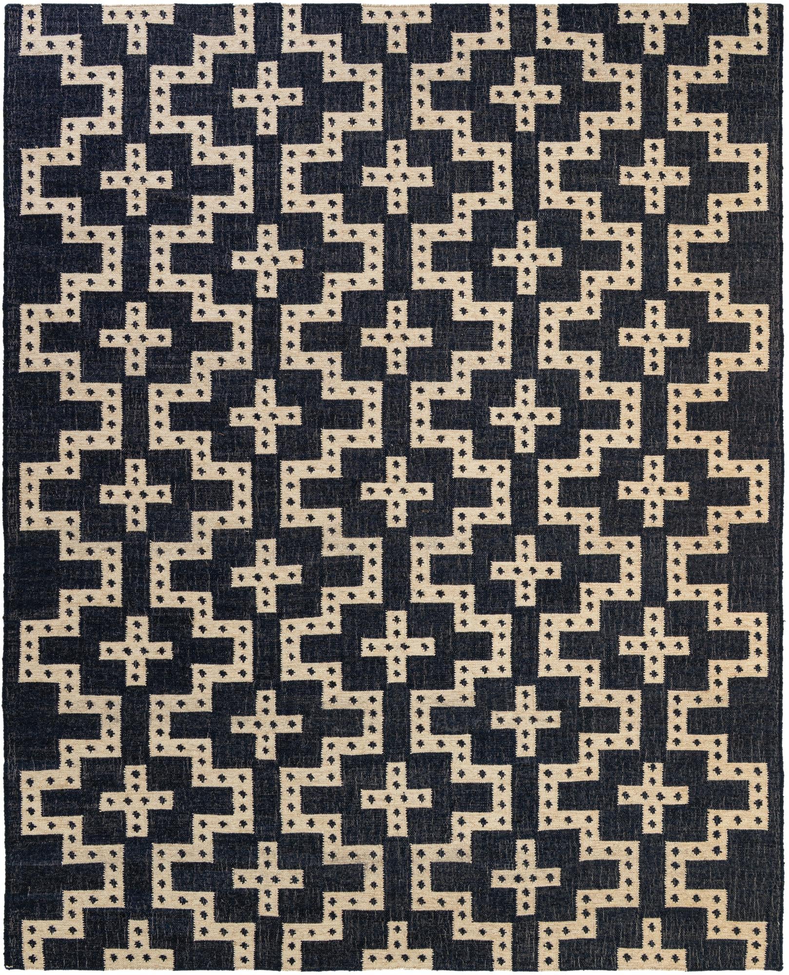 9' x 12' Hand Woven Kilim Wool Rug