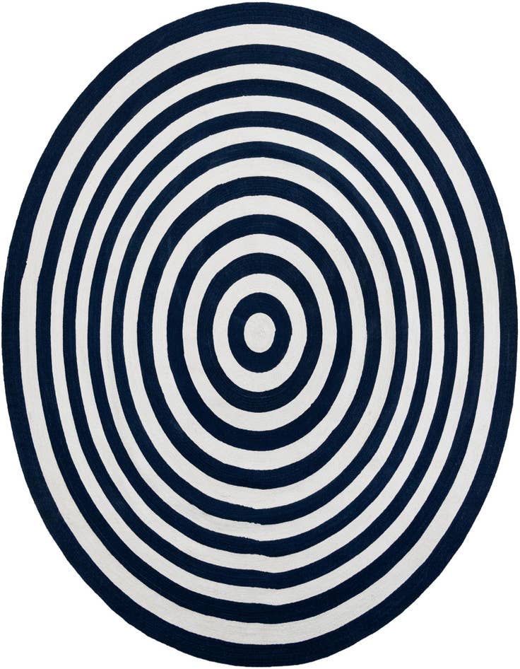 Detail image of 10' x 10' Easy-Clean Eco Verse Washable Indoor / Outdoor Round Rug