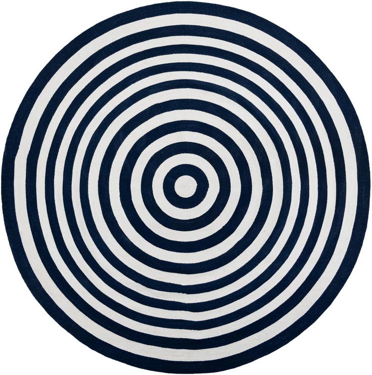 Detail image of 10' x 10' Easy-Clean Eco Verse Washable Indoor / Outdoor Round Rug