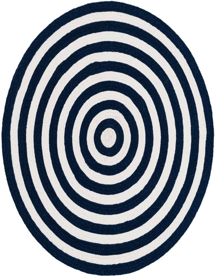 Detail image of 3' 3 x 3' 3 Easy-Clean Eco Verse Washable Indoor / Outdoor Round Rug