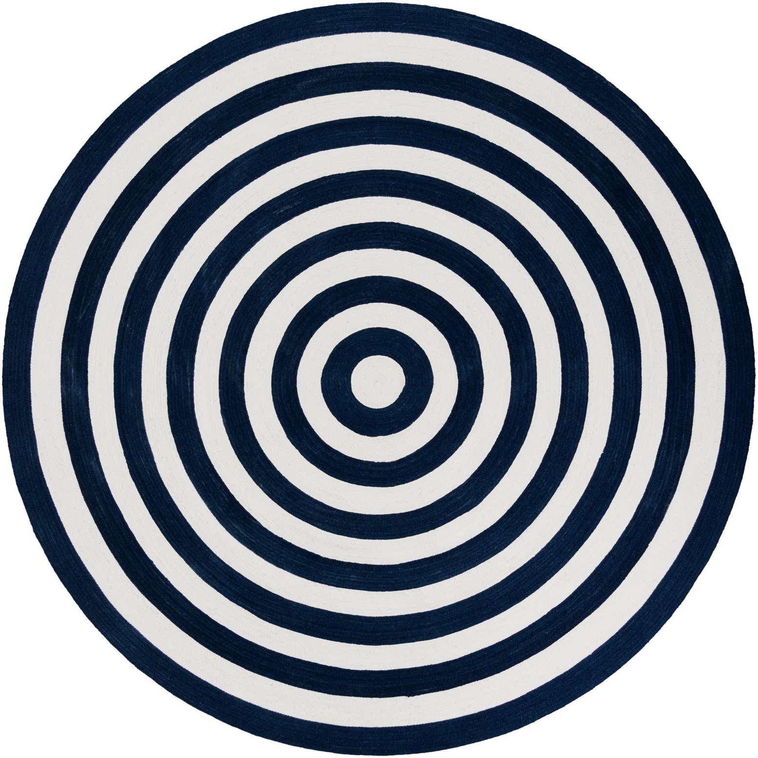 7' 10 x 7' 10 Easy-Clean Eco Verse Washable Indoor / Outdoor Round Rug