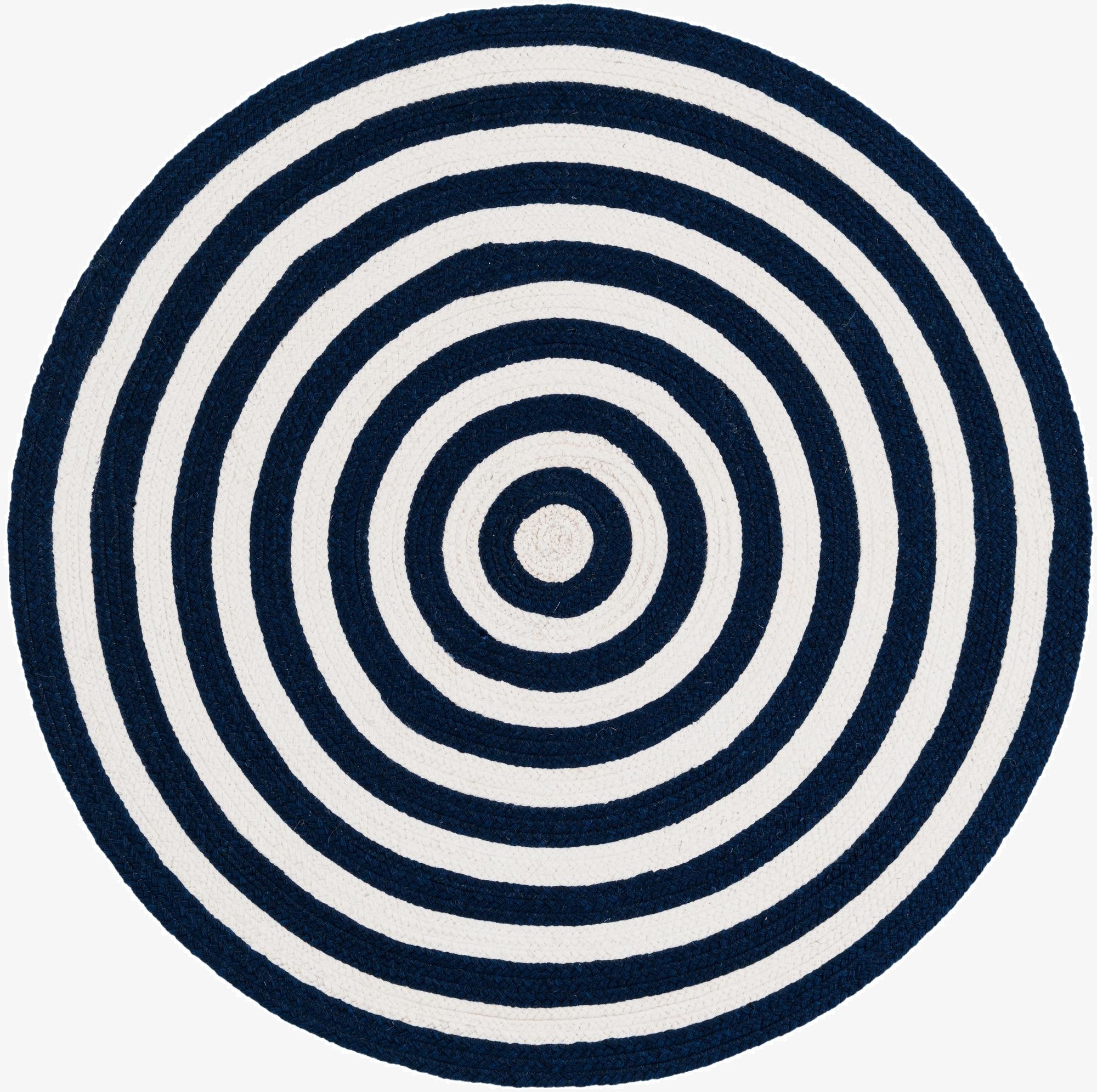 3' 3 x 3' 3  Hand Woven Eco Verse   Washable Indoor / Outdoor Round Rug