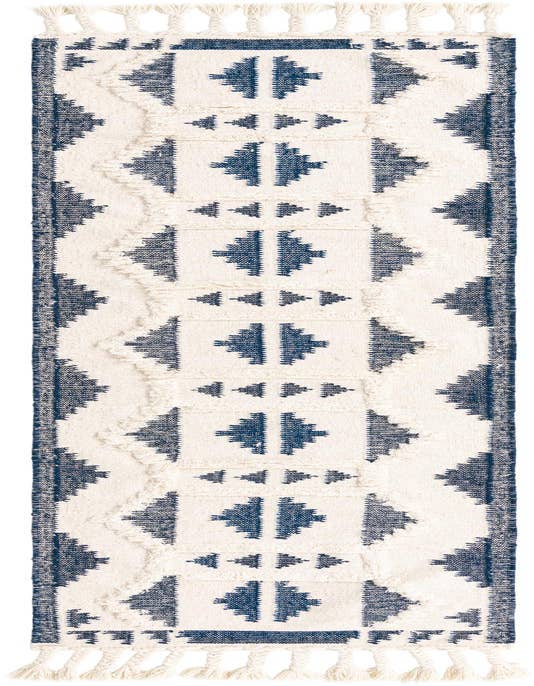 Detail image of 2' 7 x 10' Hand Woven Arizona Wool Runner Rug