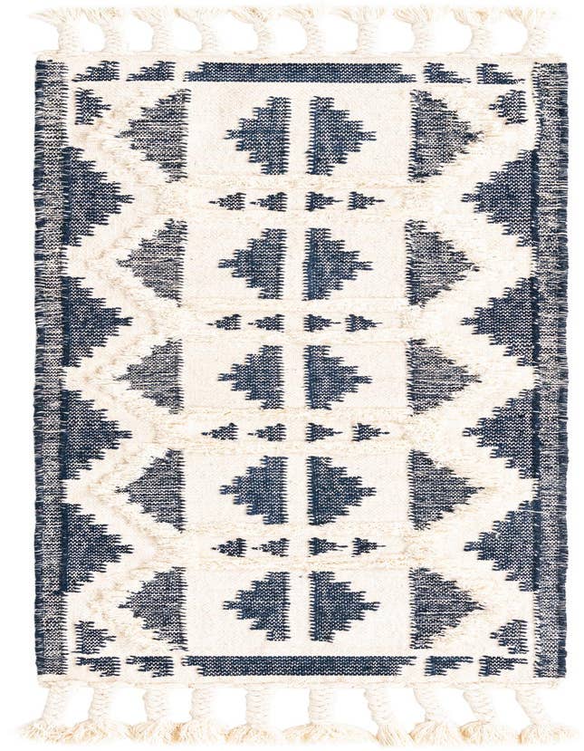 Detail image of 2' 2 x 5' 1 Hand Woven Arizona Wool Runner Rug