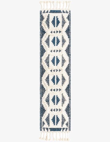 2' 2 x 8' 2 Hand Woven Arizona Wool Runner Rug