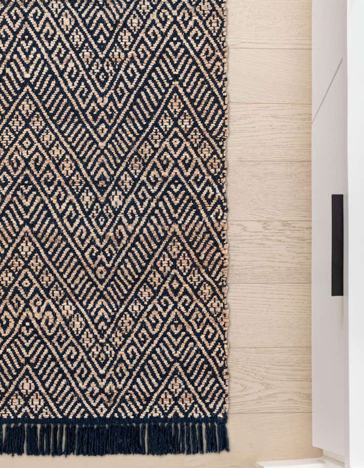 2' x 6' 1 Handmade Braided Jute Runner Rug