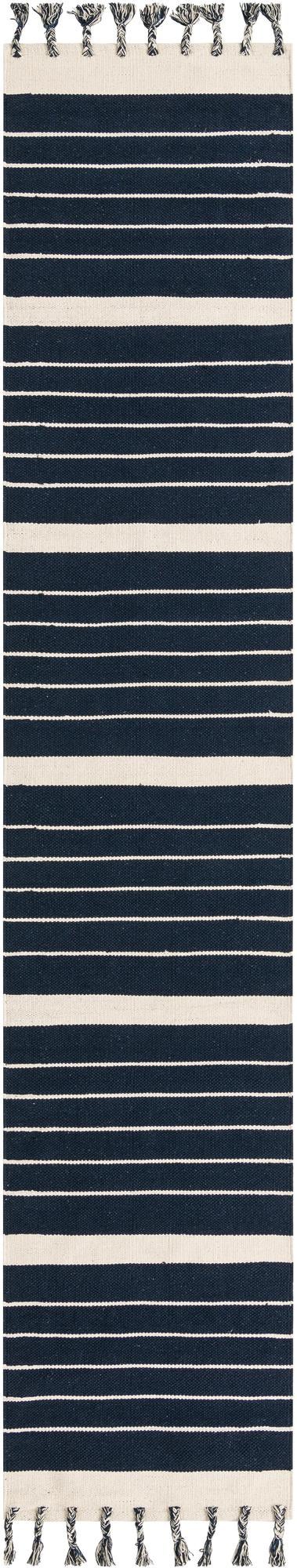 Rug Navy Blue and White Swatch link