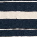 Rug Navy Blue and White Swatch link