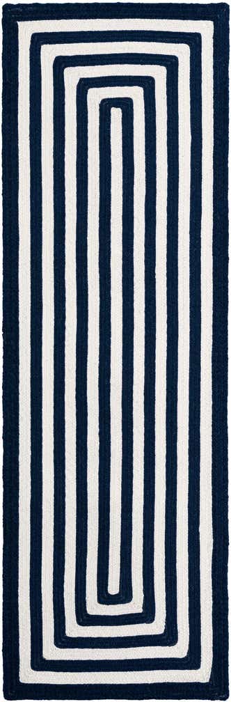 2' x 6' 1 Easy-Clean Eco Verse Washable Indoor / Outdoor Runner Rug