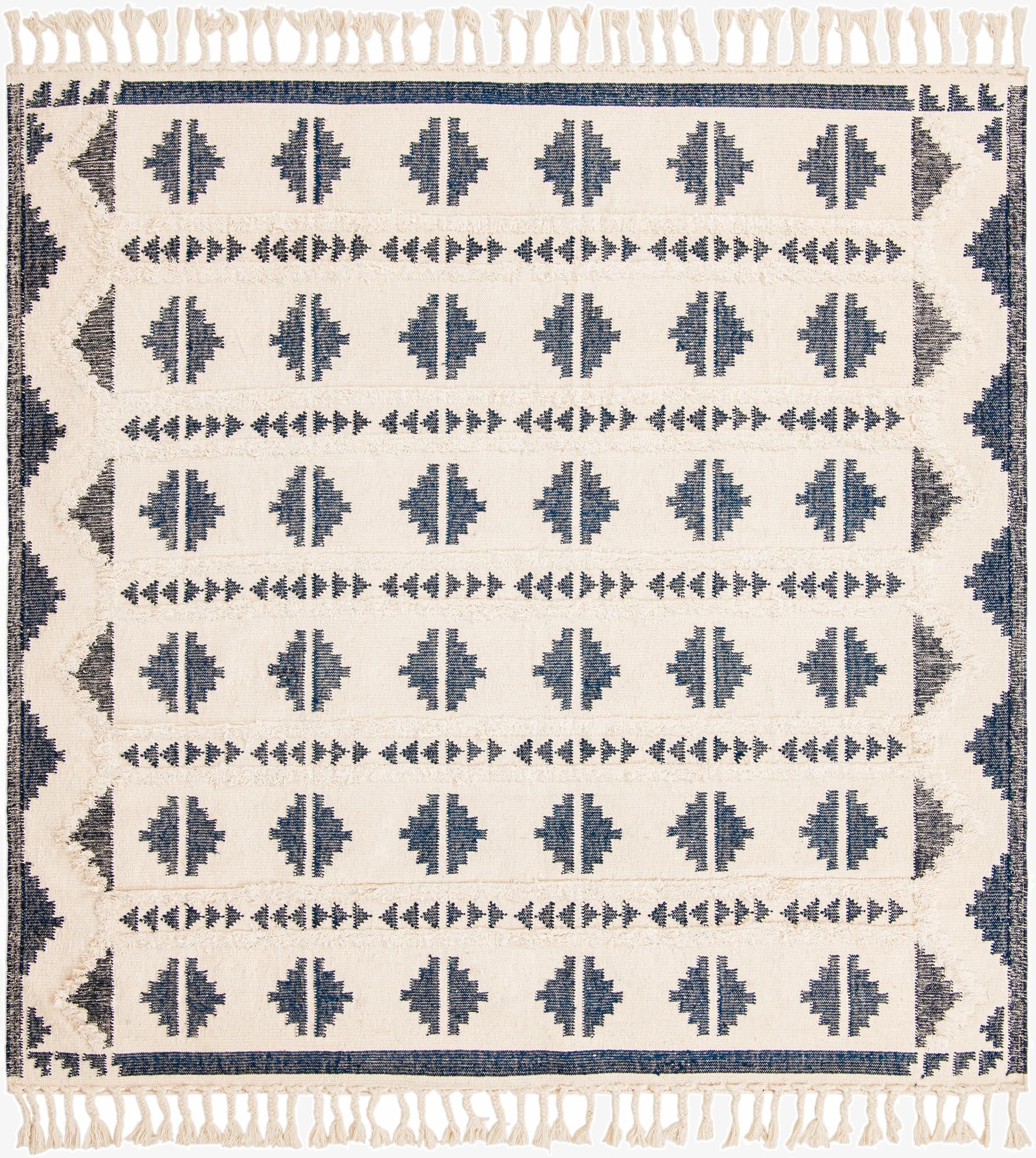 10' x 10'  Hand Woven Arizona Wool Square Rug