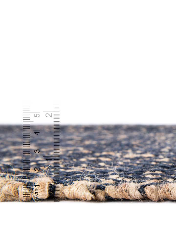 6' 1 x 6' 1 Handmade Braided Jute Square Rug