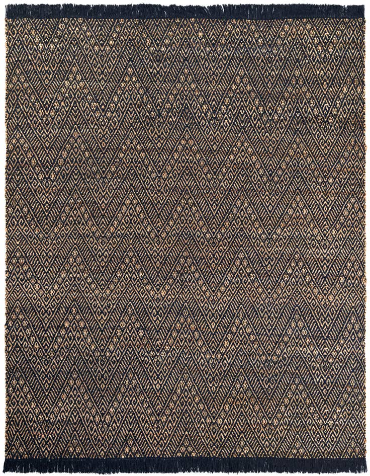 Detail image of 7' 10 x 7' 10  Hand Braided Jute Square Rug