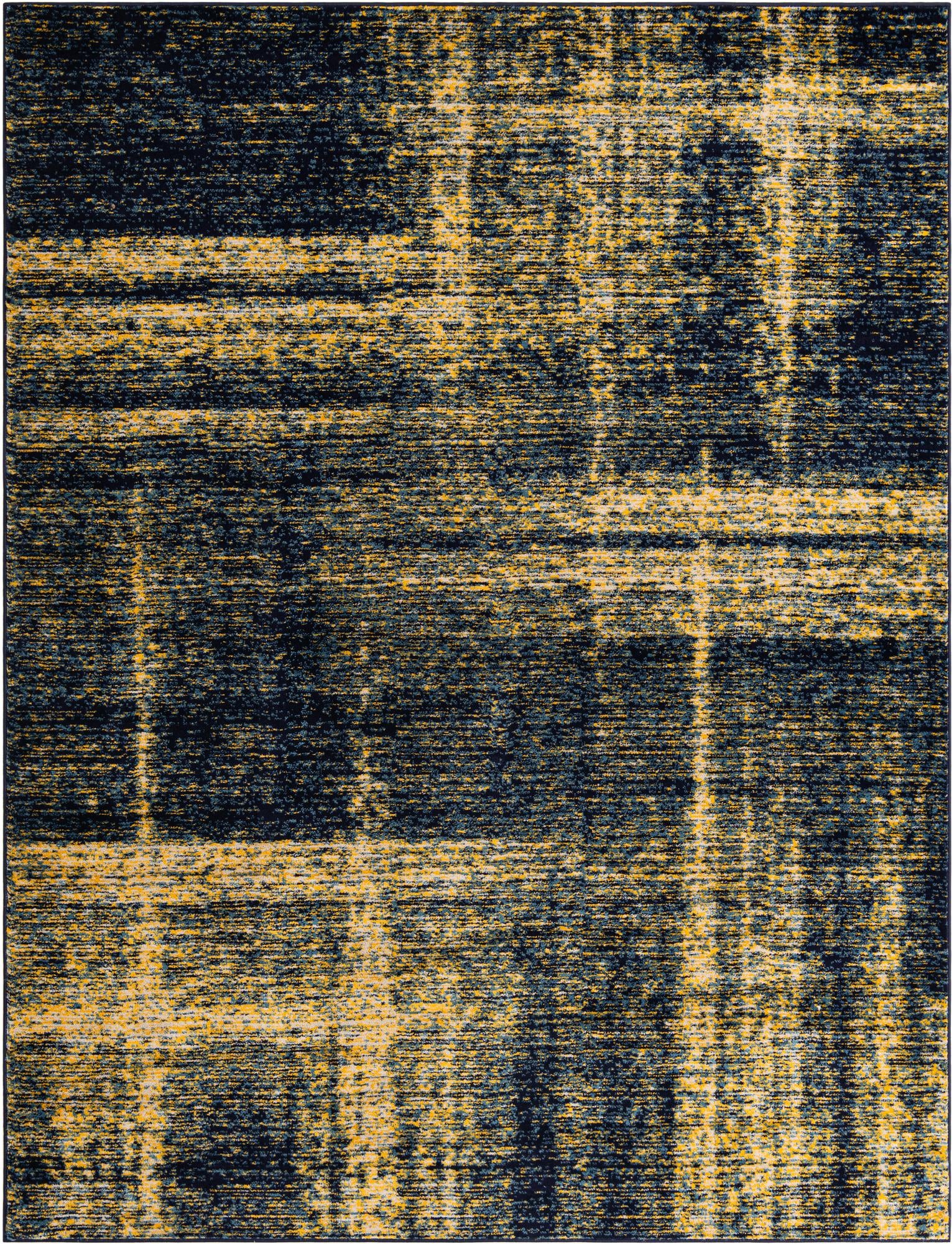 Rug Navy Blue and Yellow Swatch link