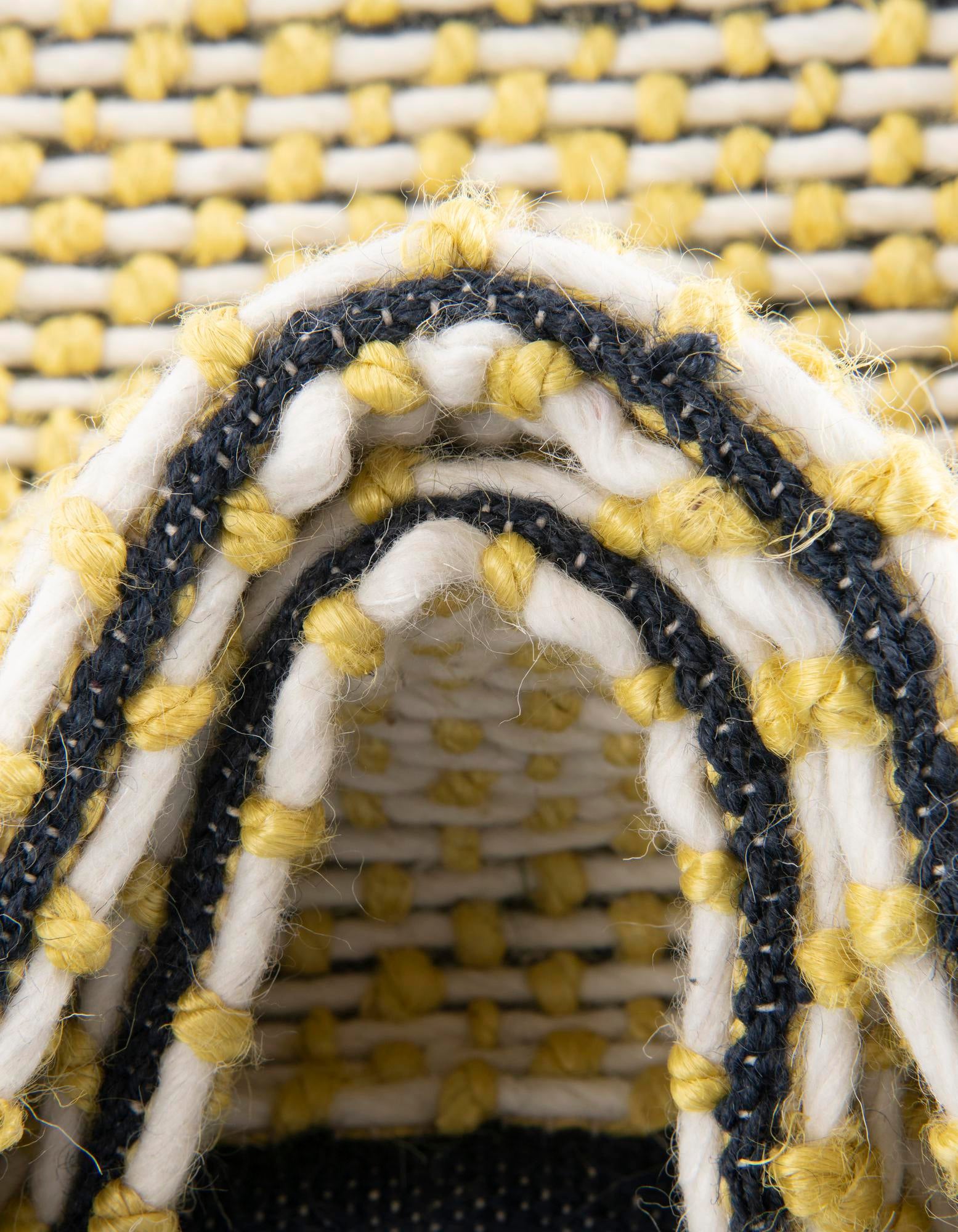 2' 7 x 10' Hand Woven Seaside Pearl Jute Runner Rug