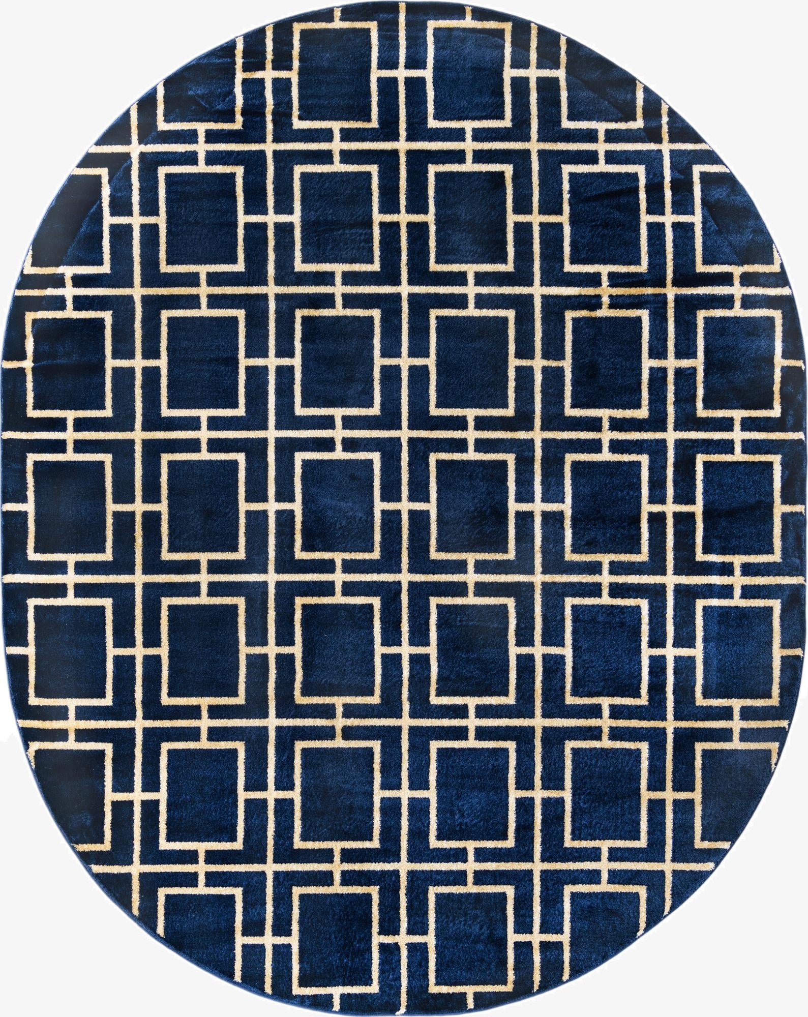 7' 10 x 10'  Marilyn Monroe&trade; Glam Deco Oval Rug