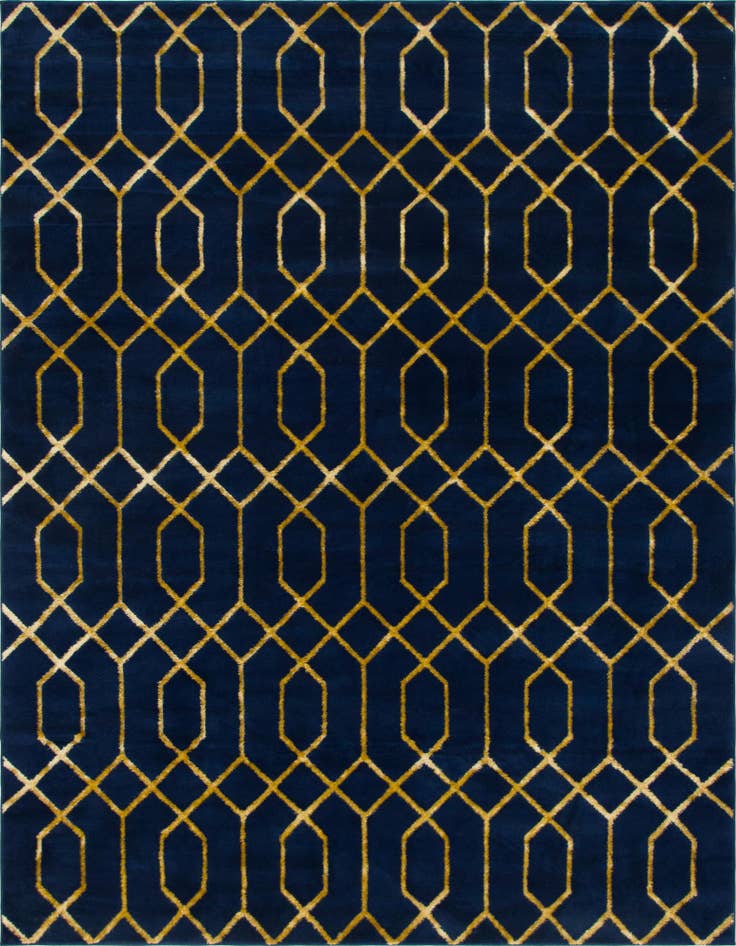 Detail image of 10' x 14' Marilyn Monroe™ Glam Trellis Rug