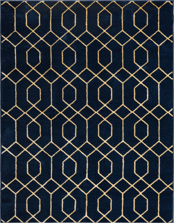 Detail image of 7' x 10' Marilyn Monroe™ Glam Trellis Rug