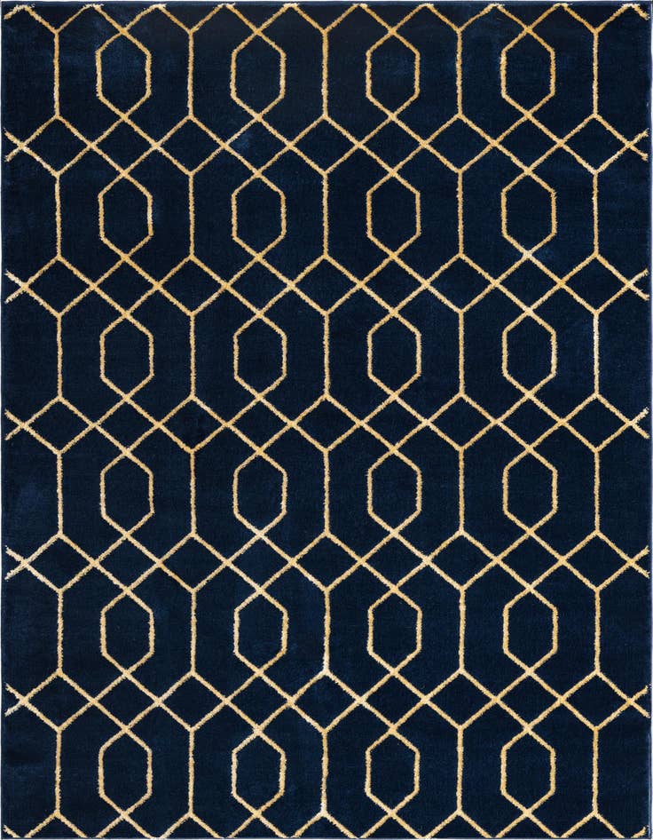 Detail image of 6' x 9' Marilyn Monroe™ Glam Trellis Rug