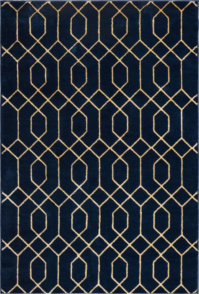 Detail image of 6' x 9' Marilyn Monroe™ Glam Trellis Rug